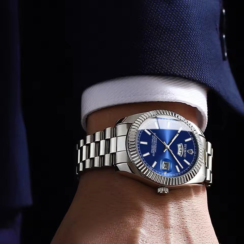 Relógio Masculino Solare Noirsilver